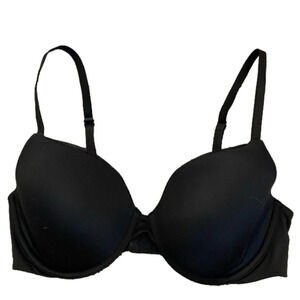 CALVIN Klein Black T shirt lightly padded bra size 34C